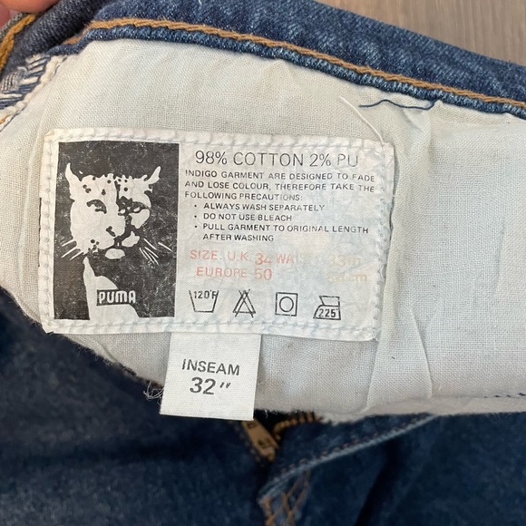 Vintage Puma Skinny Jeans - Picture 4 of 4